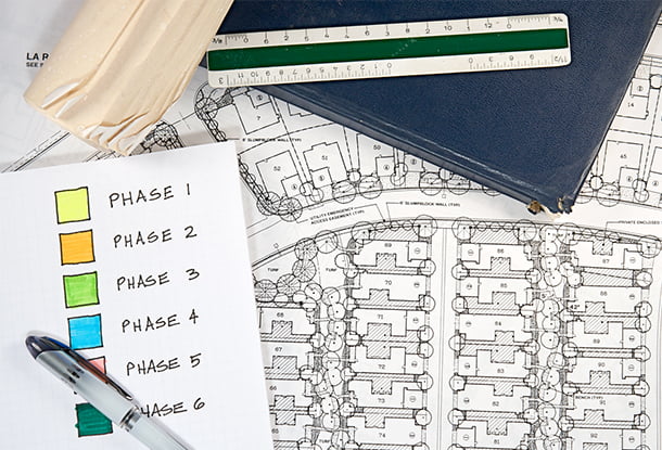 Architectural Blueprints - (iStockphoto)
