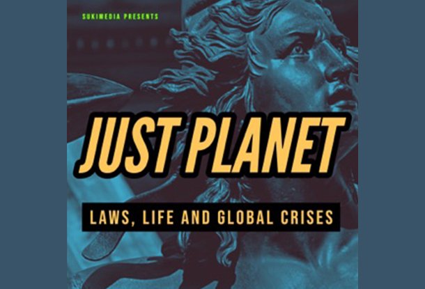image: Just Planet podcast identity