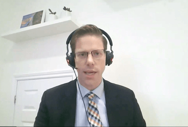 Image: Alexi White deputing