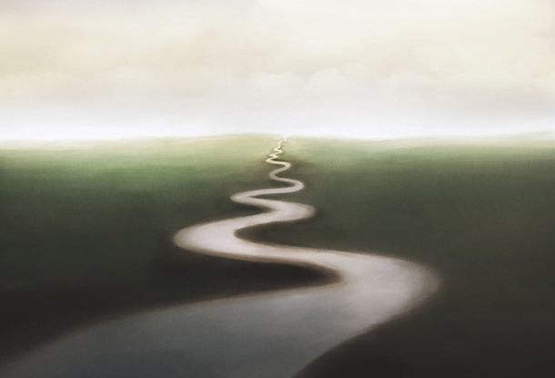 image: long road twisting into the distance (iStockphoto)
