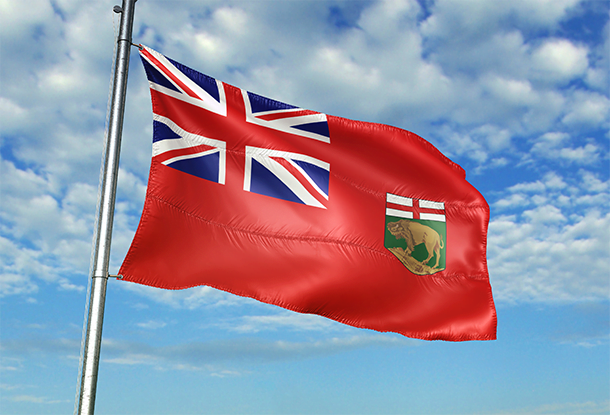 photo: flag of Manitoba (iStockphoto)