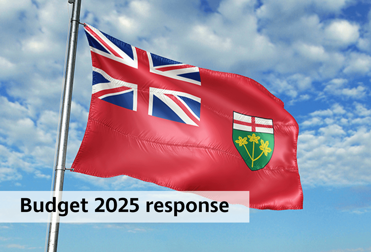 image: Flag on Ontario (iStockphoto)