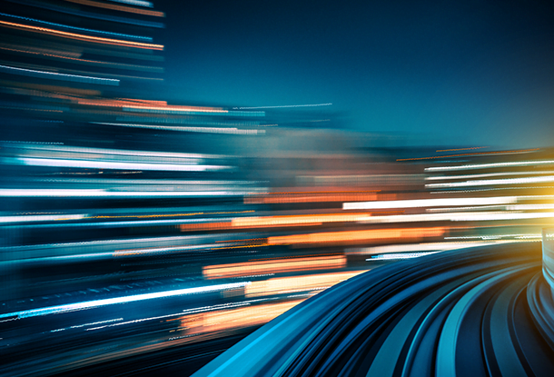 abstract image: streaks conveying